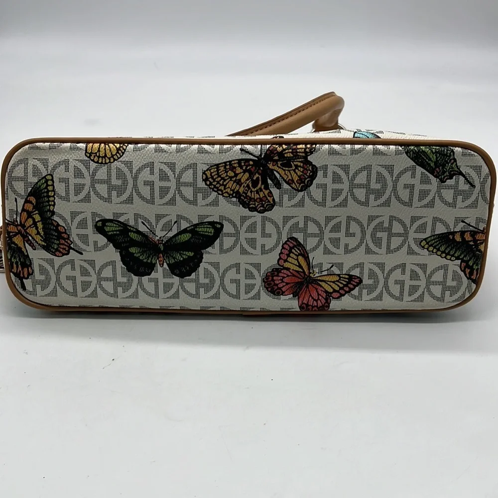 Giani Bernini Pebble Leather Butterfly Bag